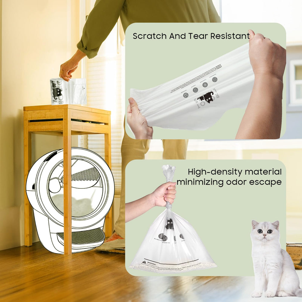 AWoHH bolsa de robot para instalación fácil y rápida.