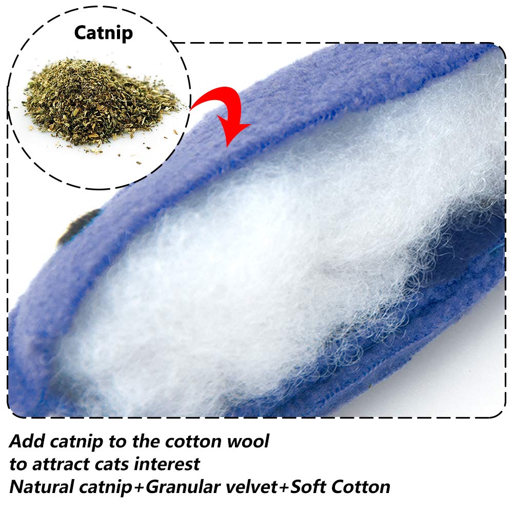 AWOOOF juguete zanahoria de peluche catnip, anima movimientos y persecución