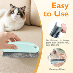 AXEGY cepillo para pelo en mantas y ropa de cama, ideal para textiles suaves.