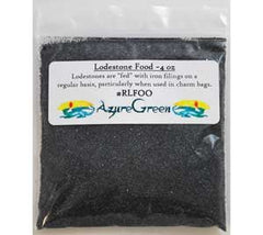 AzureGreen Comida de Lodestone 4 oz: ofrenda para rituales de buena suerte y prosperidad