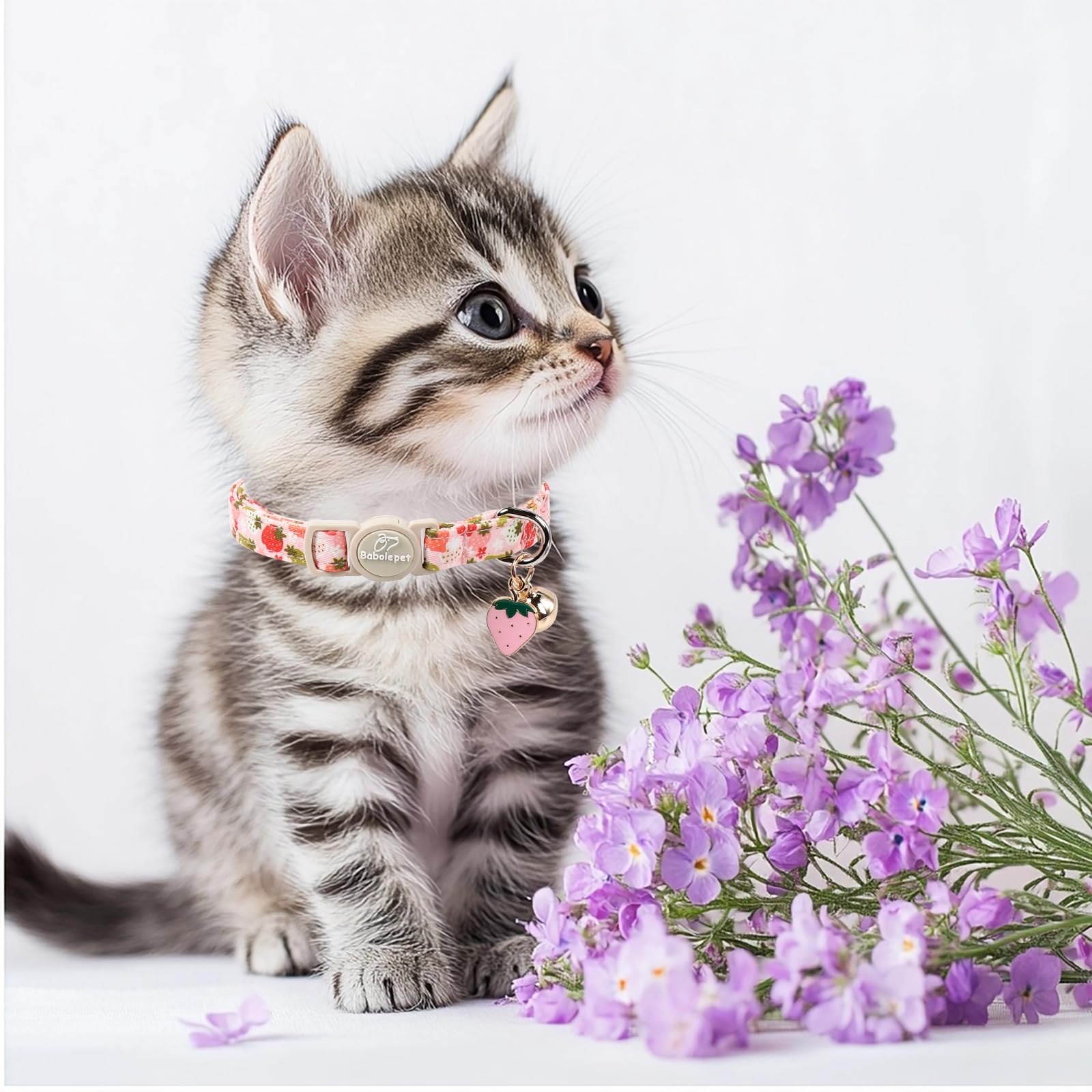 Babole Pet diseño pastel floral, perfecto para looks diarios.
