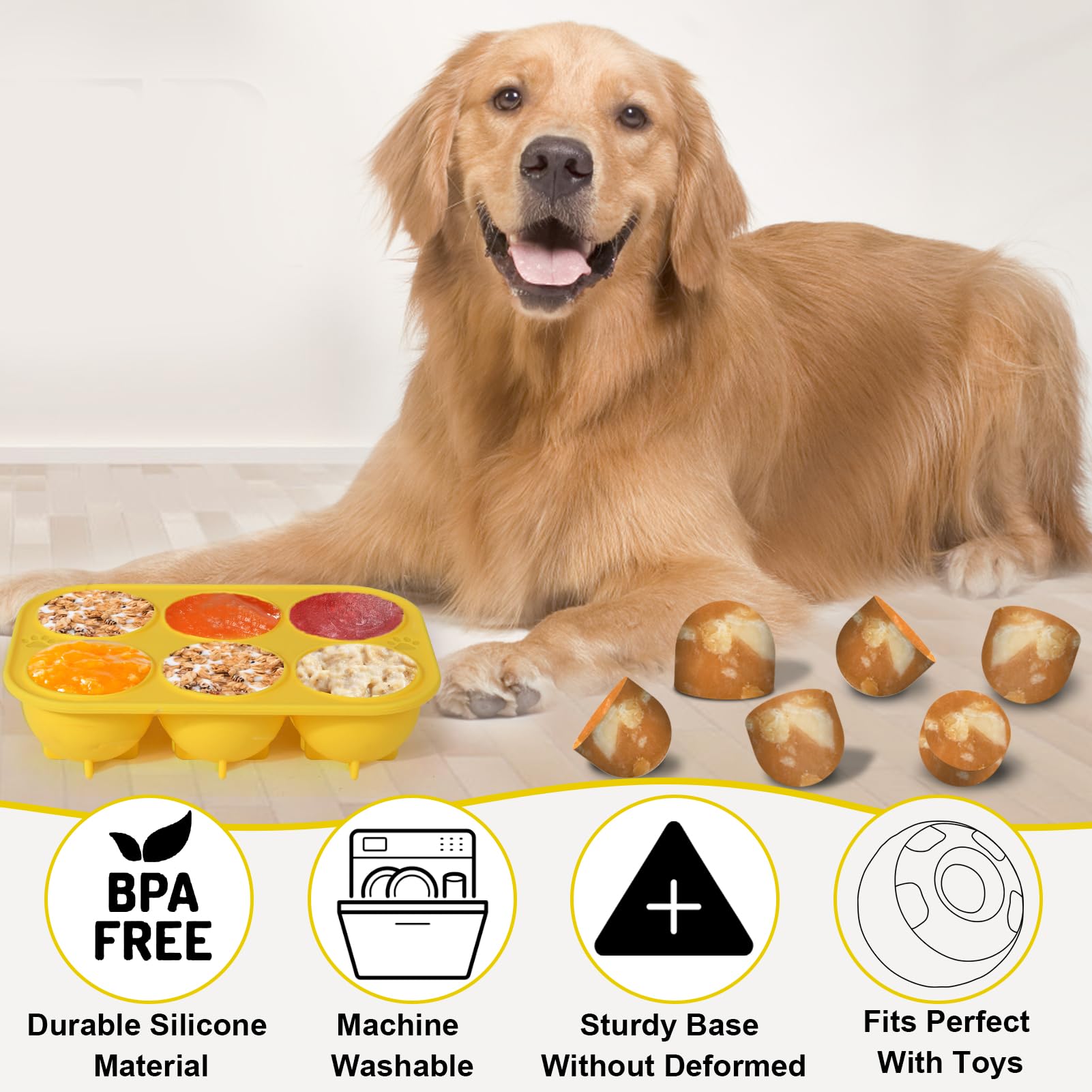 BABORUI ideal para hogares con varias mascotas, 6 porciones por tanda.