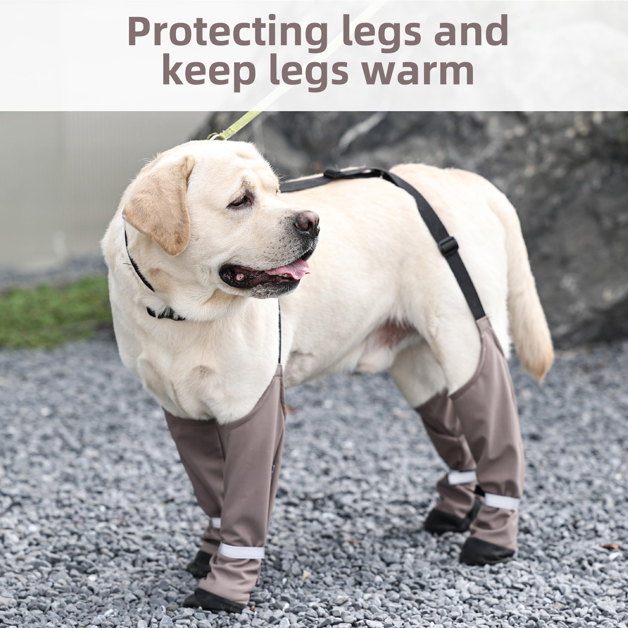 Botas BabyFoxy con forro de lana ofrecen calor suave para las patas.