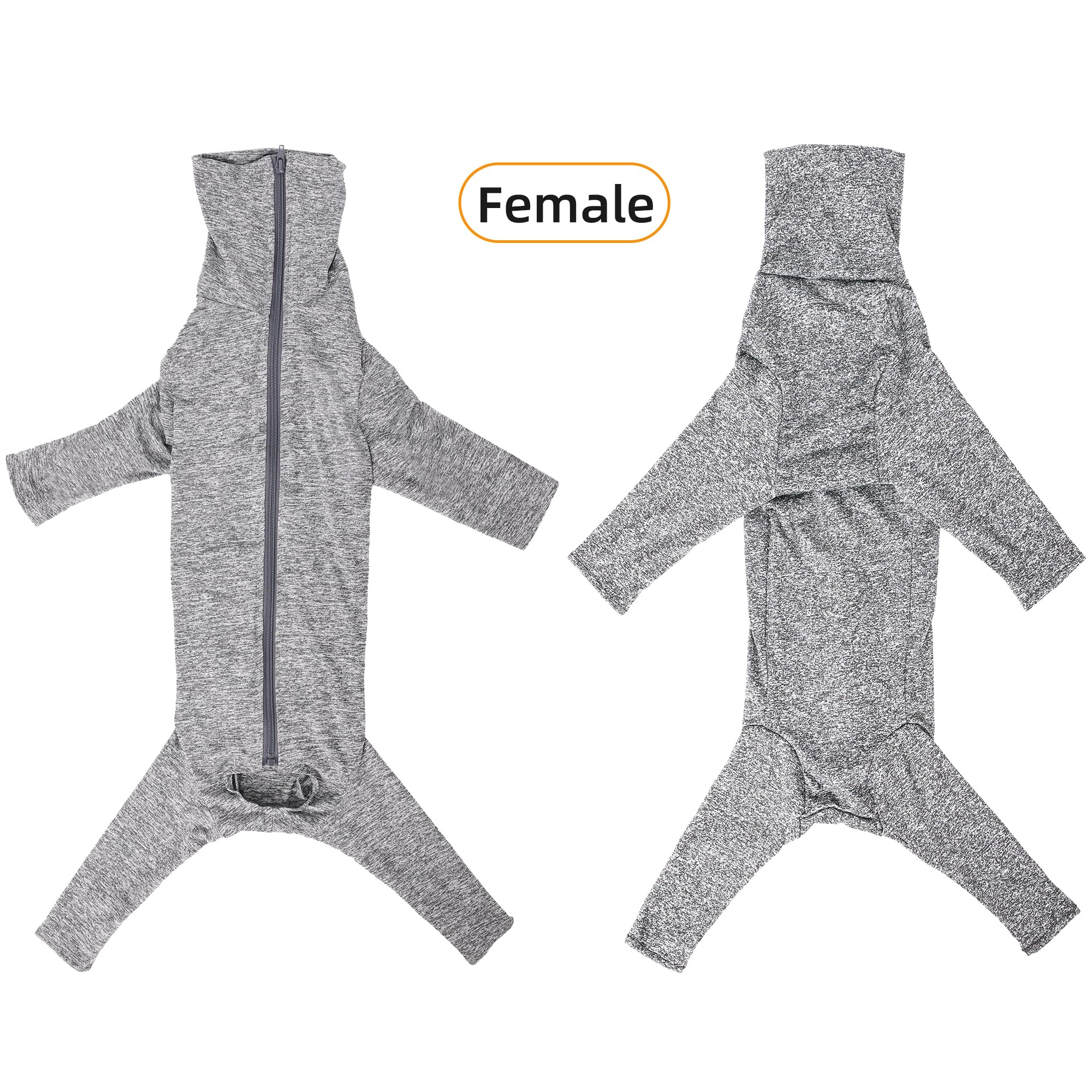 BabyFoxy Recovery Suit ideal para uso postoperatorio en casa o en consulta.