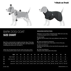 Back on Track Bark Coat interior Iontex suave que mantiene músculos cálidos.