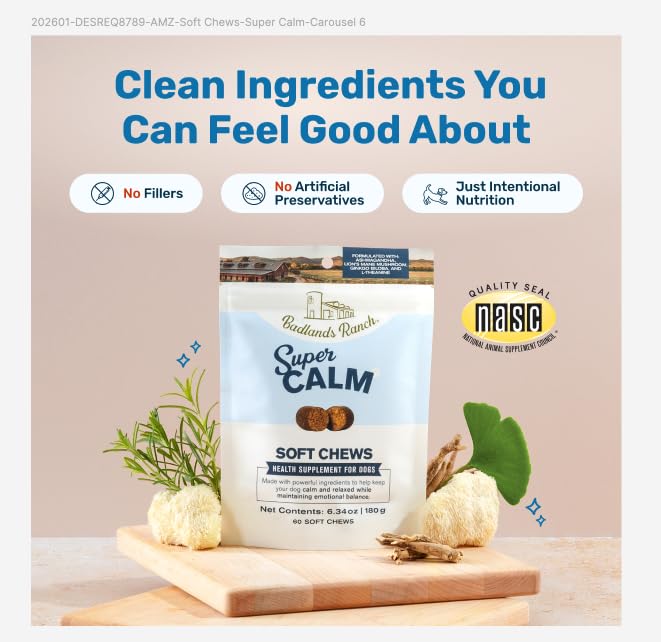 Masticables suaves de Badlands Ranch para perros.
