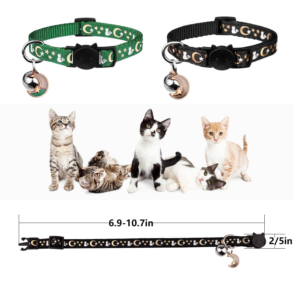 Collar Baeuppit con dije luna-estrella, opción atractiva para destacar.