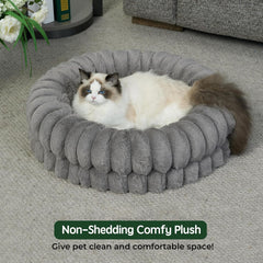 BALANCE cama donut con base antideslizante para suelos lisos, seguridad.