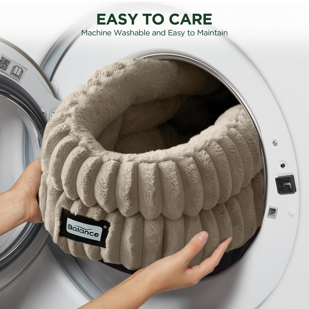BALANCE cama-gato-redonda-uso-interiores ideal para gatos y gatitos.