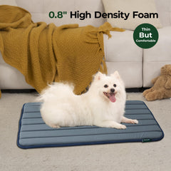 BALANCE Cama-jaula-perro-tejido-resistente-agua: tela repelente para uso interior o exterior.