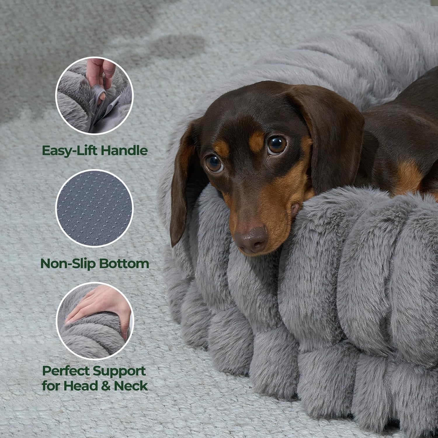 BALANCE cama adecuada para gatos y perros pequeños, tamaño ideal.