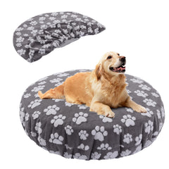 BALAPET funda para cama perro redonda impermeable, diseño doble cara protege contra manchas