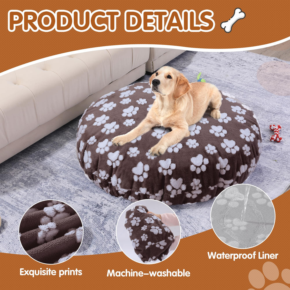 BALAPET funda redonda con ajuste 360 evita deslizamientos y mantiene la cama en su lugar.