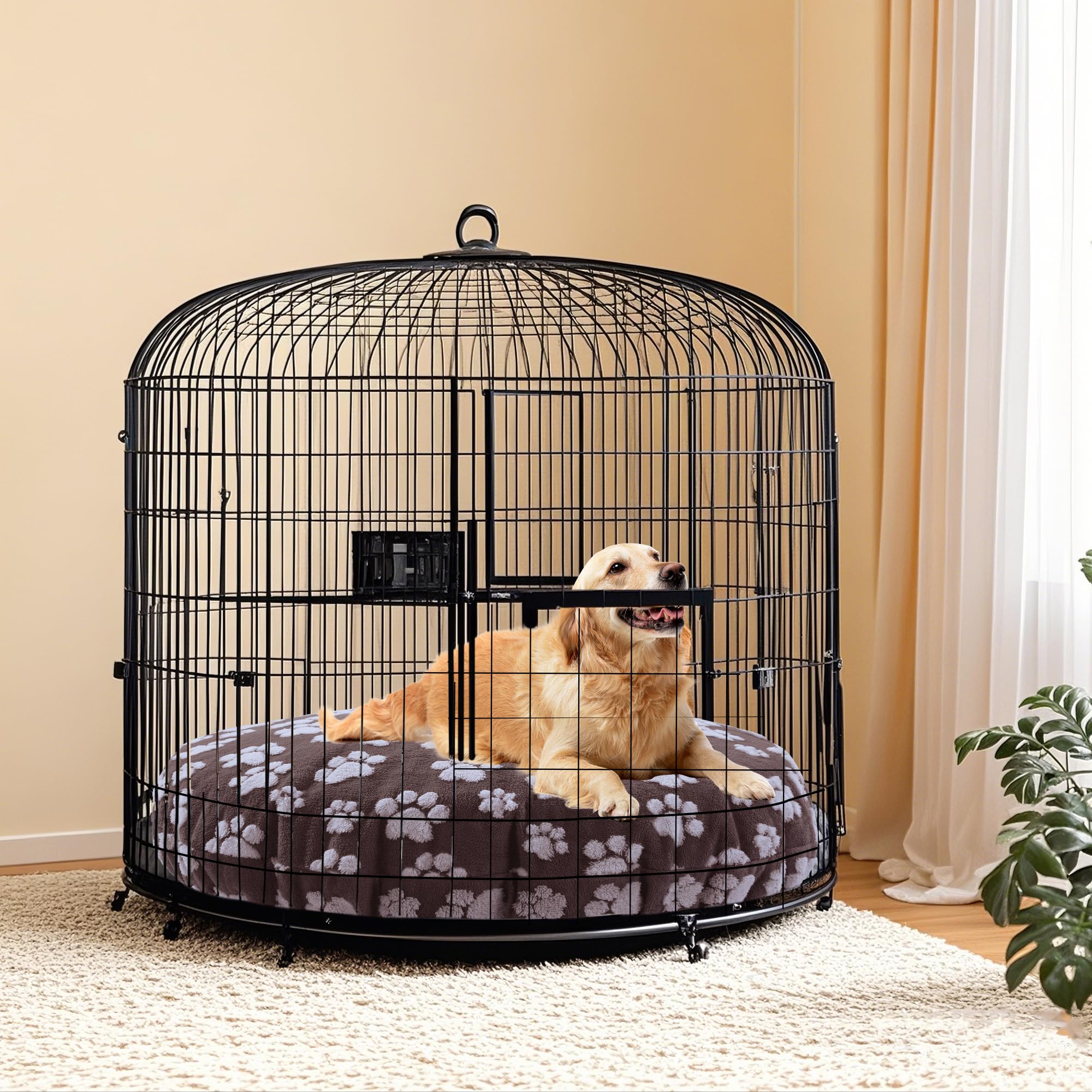 BALAPET tamaño redondo compatible 30x30x10 pulgadas, opción perfecta para camas estándar.