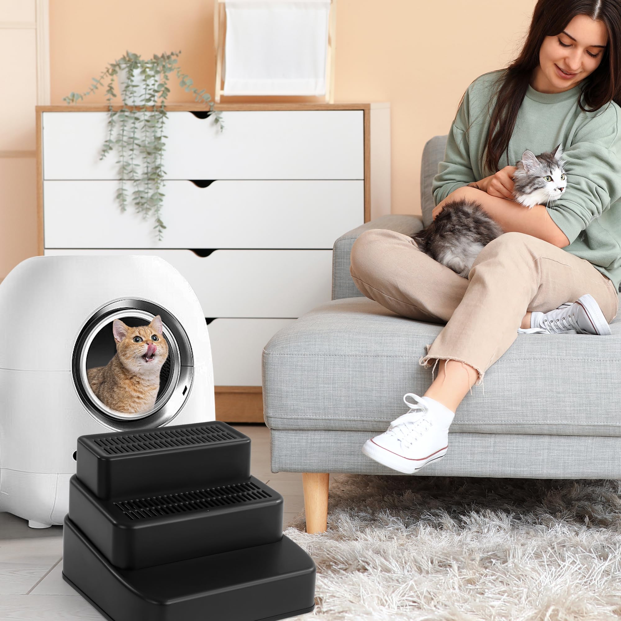 BALAPET uso multifuncional ideal para subir al sofá, cama o ventana.