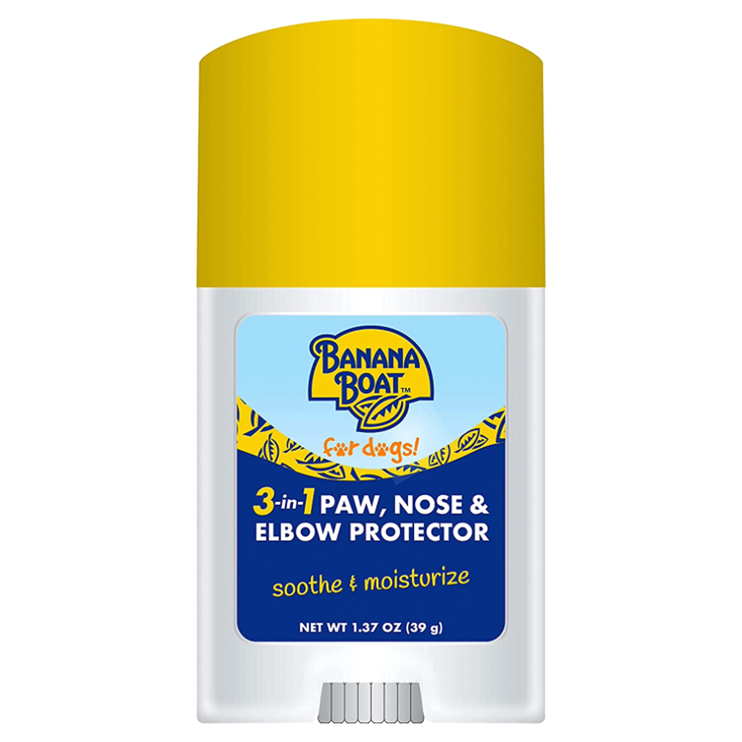 Banana Boat 3-en-1 para nariz de perro, protección suave.