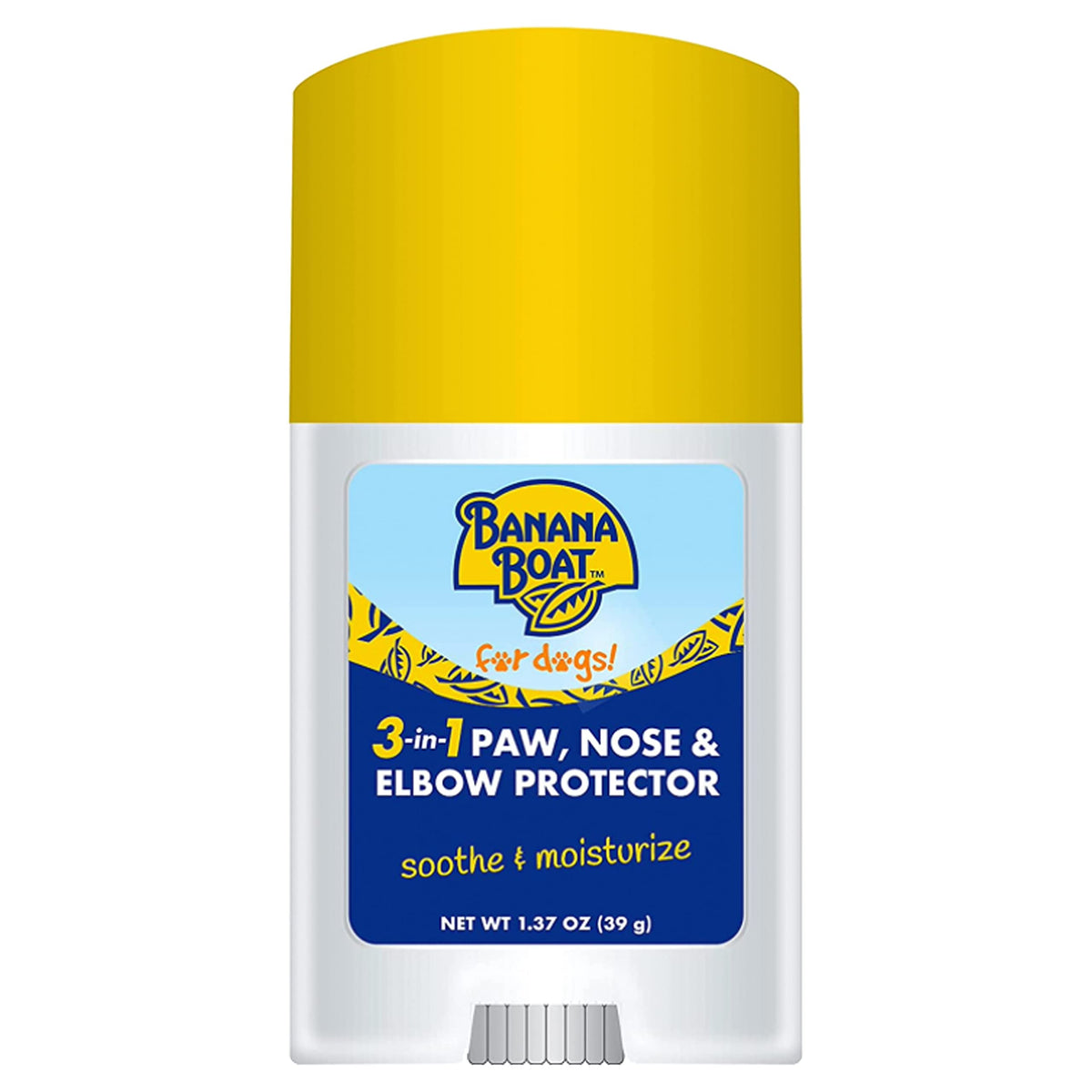Banana Boat 3-en-1 para nariz de perro, protección suave.