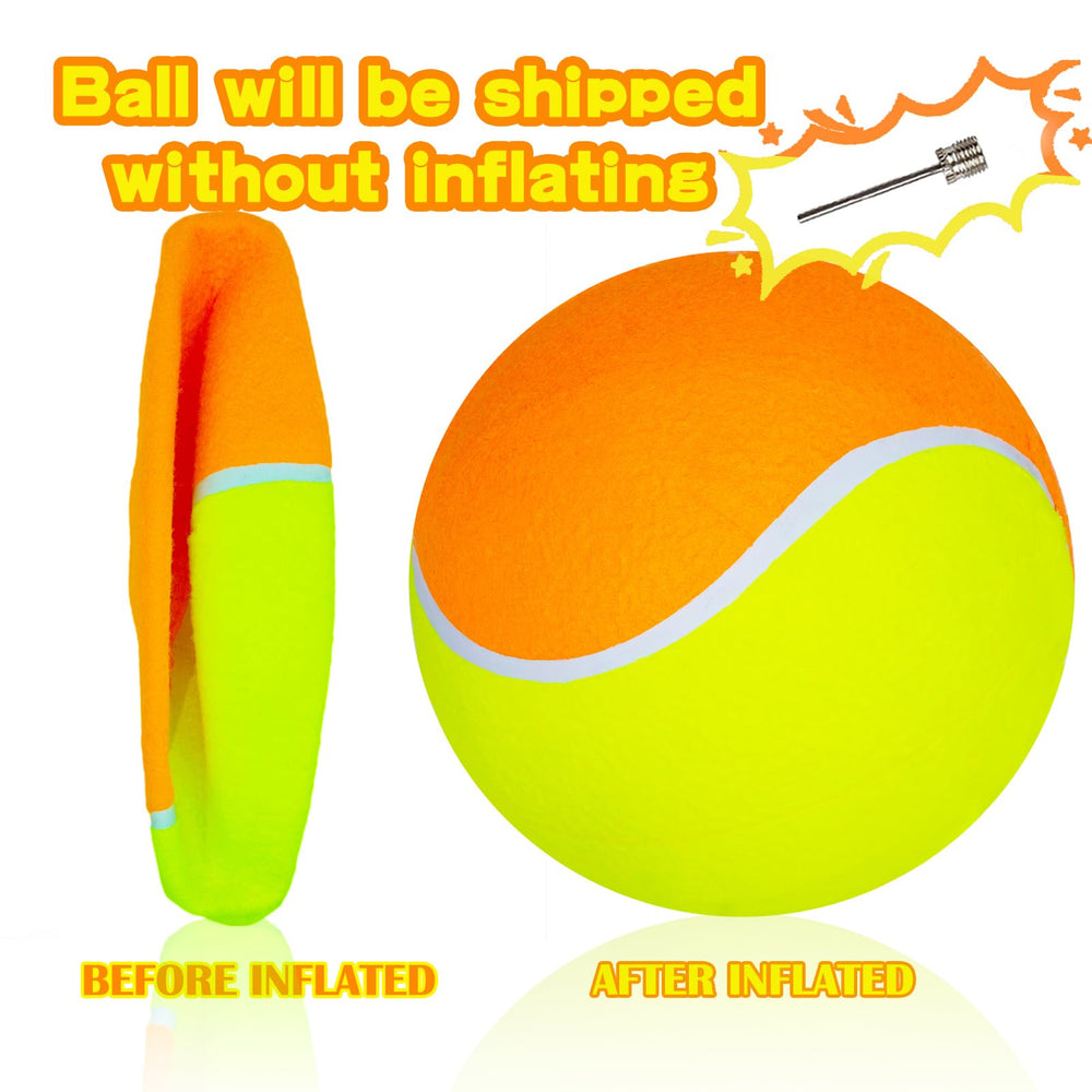Pelota de tenis Banfeng grande para fomentar actividad física.