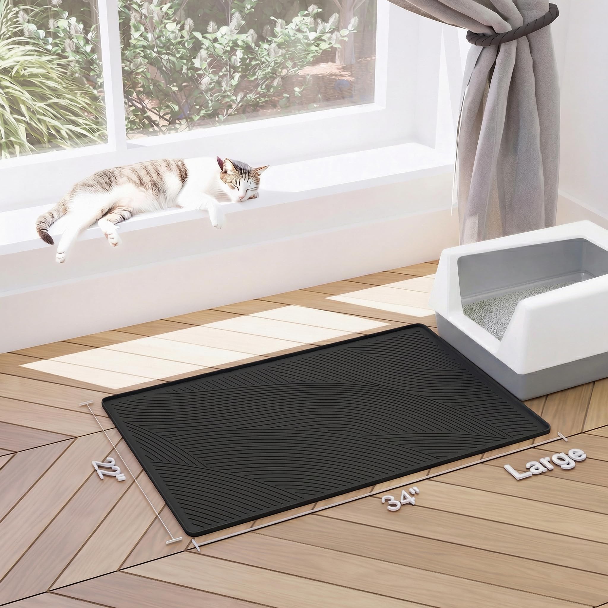 BANLYEO uso en interiores para gatos, ideal para hogares modernos