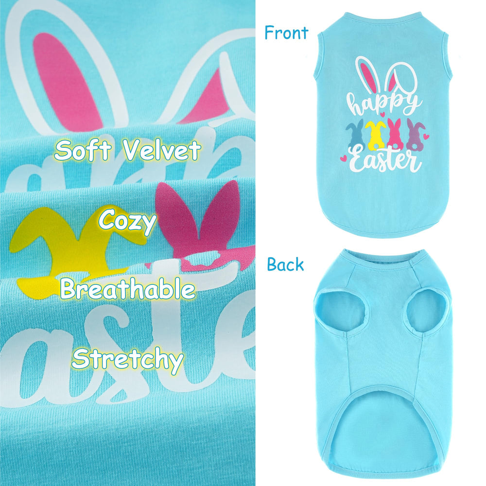 Baobicute atuendo Pascua para perro varias tallas disponibles, ajuste cómodo.