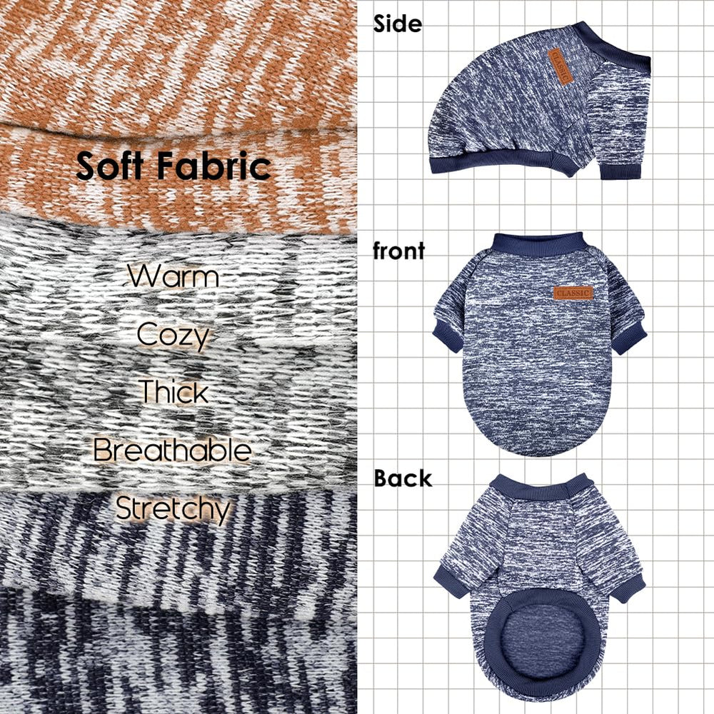 Baobicute sudadera de invierno para perro pequeño, ideal para días fríos.