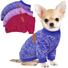 Baobicute sudadera para perro pequeño, frente, mantiene abrigado durante paseos