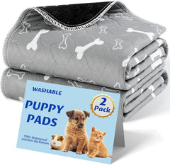 Baodan almohadilla-entrenamiento para perros 2p lavable; ultrabsorbente y reutilizable para casa.