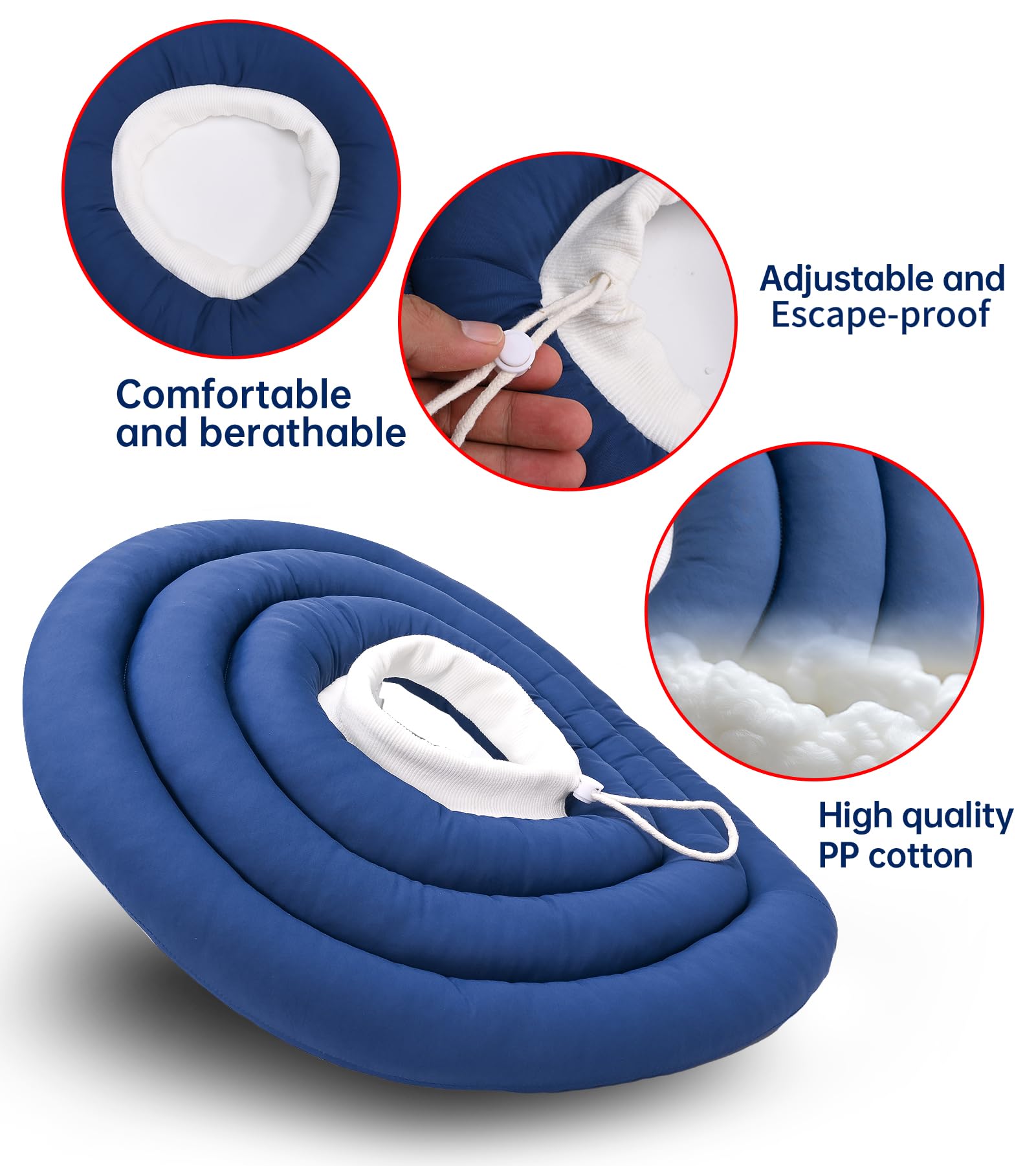 BARDIMIES confort almohada suave, apoyo cómodo para el cuello.