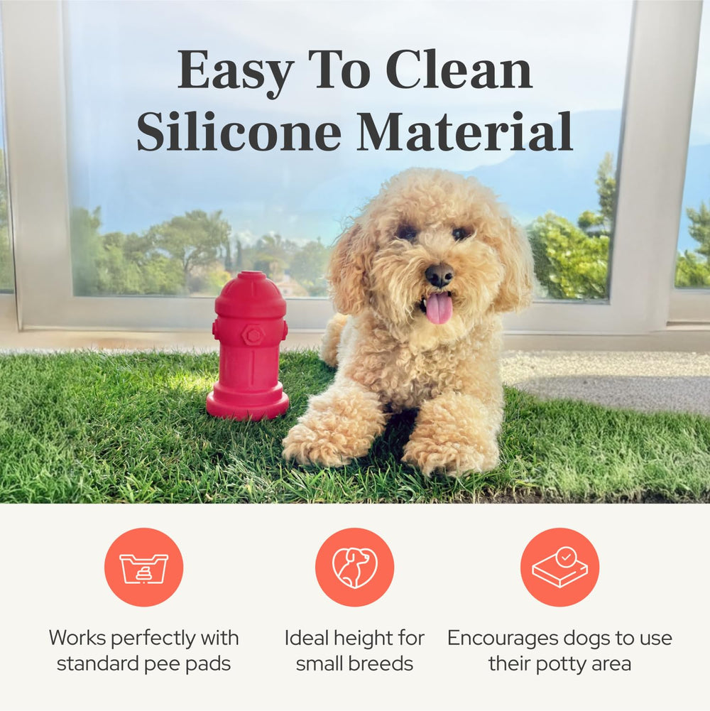 Bark Potty, ideal para perros pequeños, uso en interiores para entrenamiento diario.