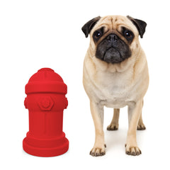 Bark Potty Hidrante 4x7 en silicona suave para entrenamiento cómodo de perros pequeños.