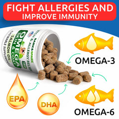 Gato disfrutando de Bark Spark omega-3 para pelaje saludable