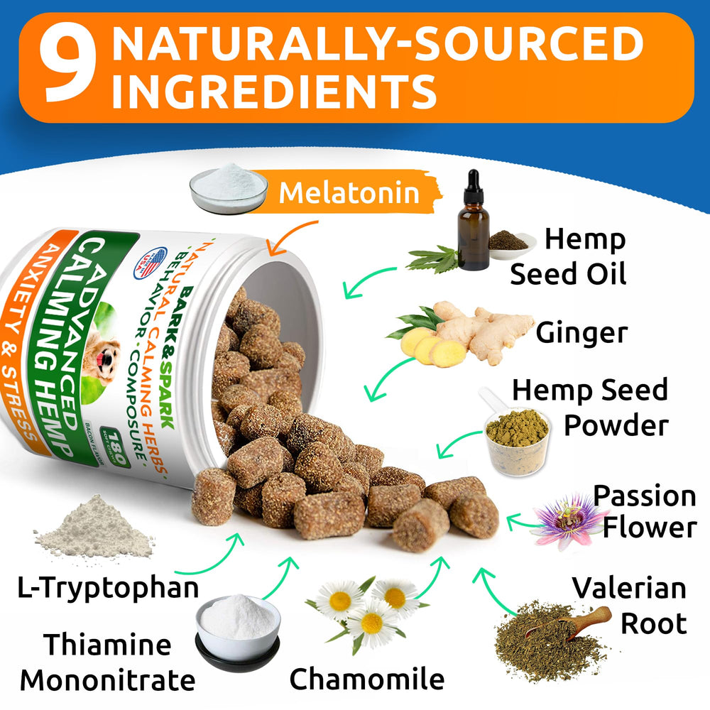 Melatonina de BARK&SPARK, ingrediente relajante para la noche