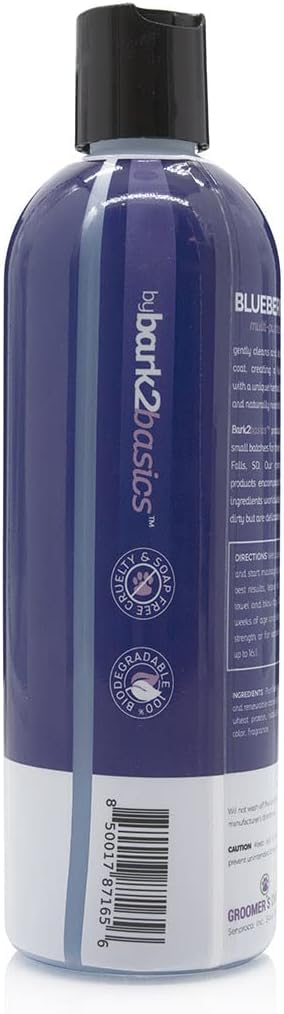 Bark2Basics Blueberry D-Mat, textura cremosa que facilita la aplicación.
