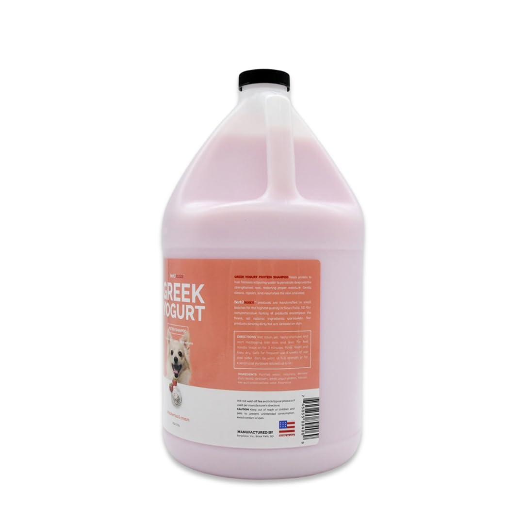 Bark2Basics champu perro crema fresa aroma rico para baño