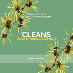 Bark2Basics hamamelis protege la piel y reduce irritaciones del oído.