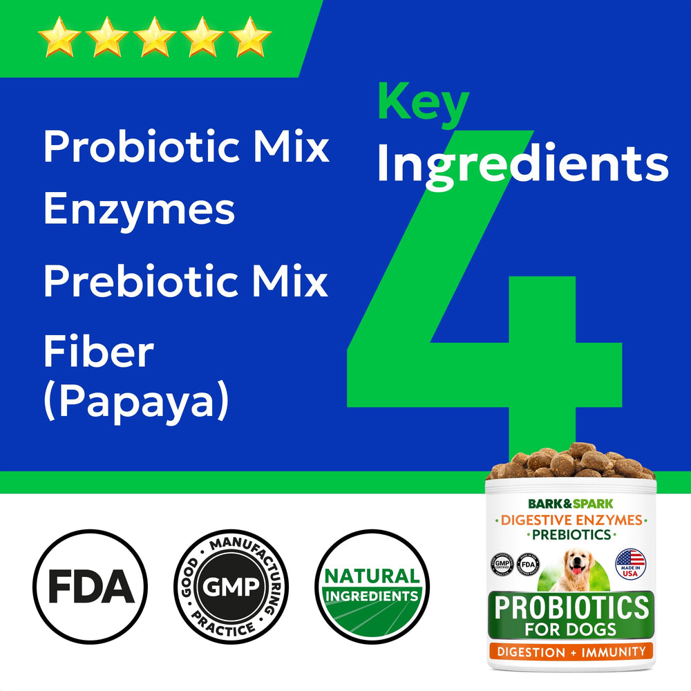 Bark&Spark inmunidad y alergias: apoyo digestivo para la salud general