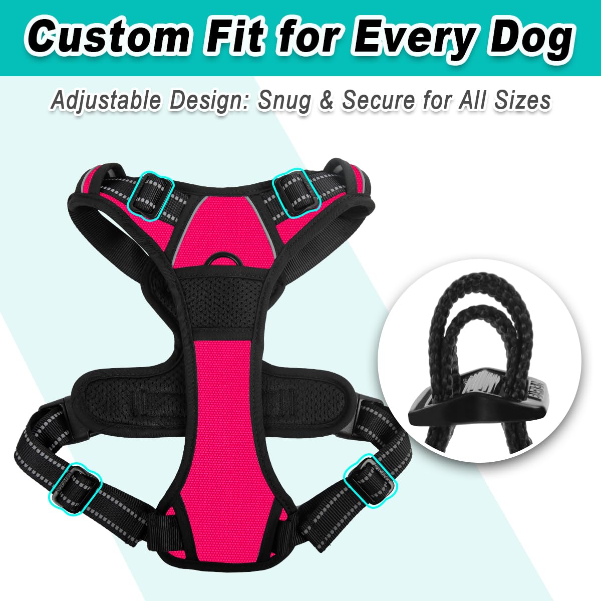 BARKBAY arnés cómodo para entrenamientos y paseos diarios