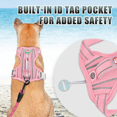 Arnés BARKBAY con asa de control para entrenamiento cómodo.