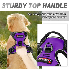 BARKBAY arnés con punto de anclaje en pecho para mejor control
