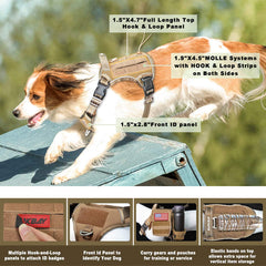 Panel de identificación en el pecho de BARKBAY para tu perro.