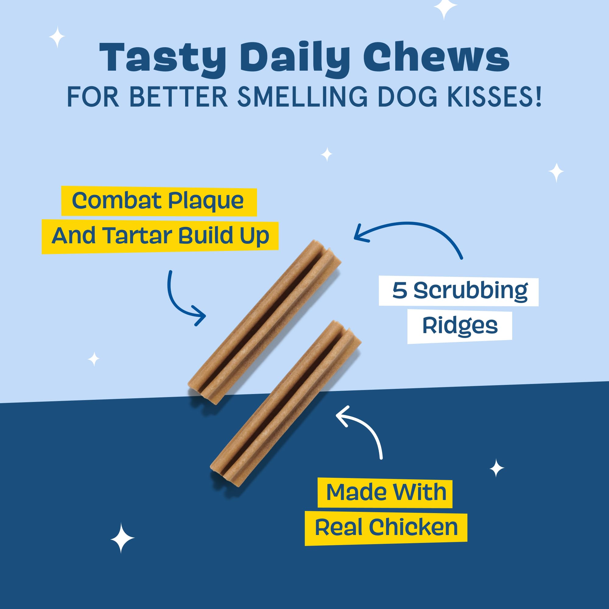 Barkbox Bright: crestas para masajear encías y limpieza dental durante la mordida