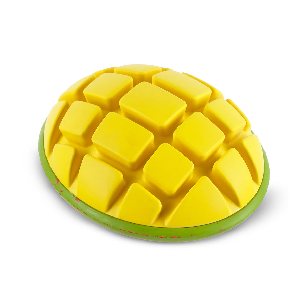 BarkBox Go Mango, juguete ranurado para perros activos con aroma a caramelo