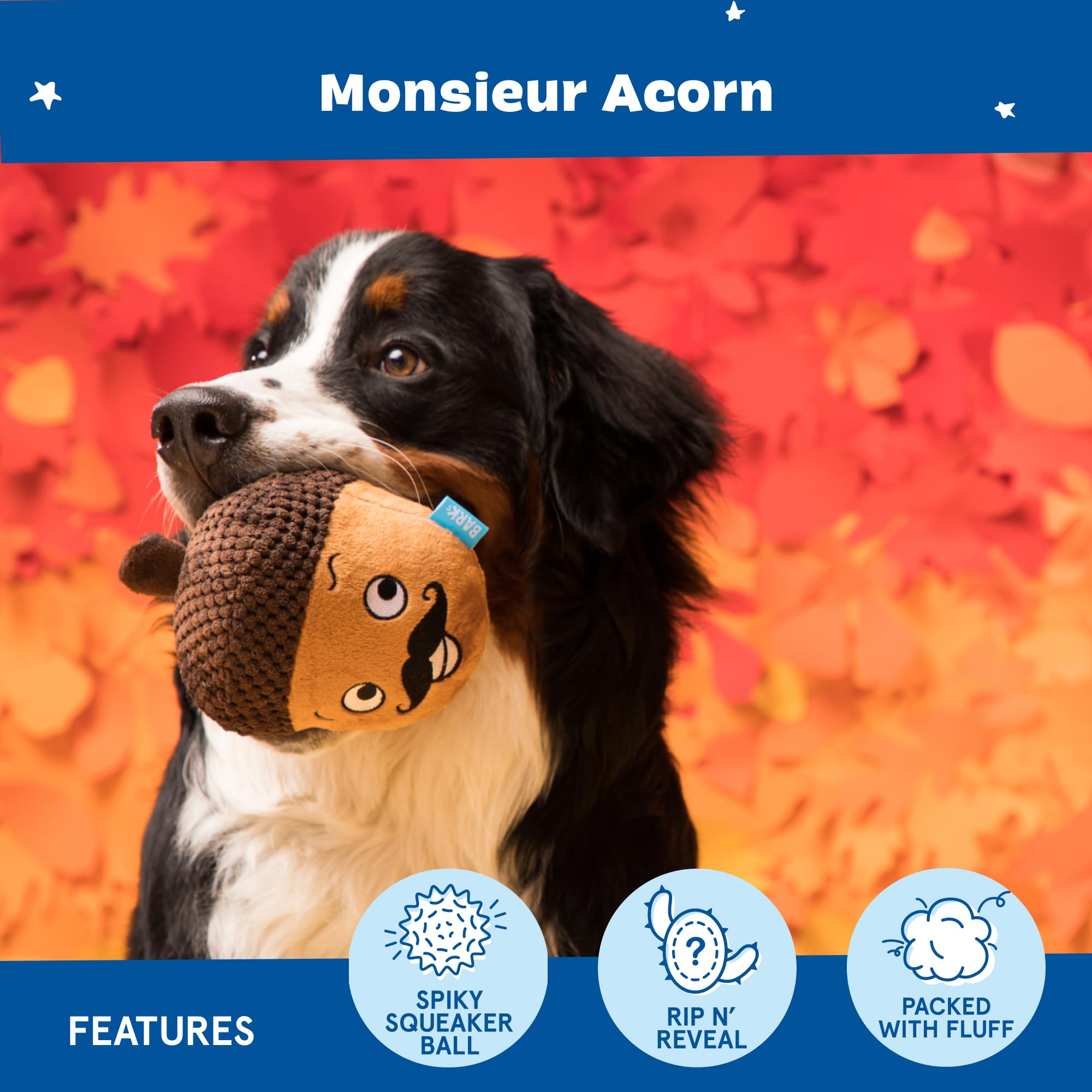 Barkbox Material texturizado que estimula sentidos y mantiene al perro ocupado.