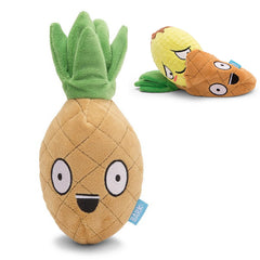 Penny Piña Barkbox, dos-en-uno, peluche sonoro para perros activos