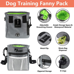 BARKIE: bolsa de premios de silicona, impermeable y fácil de limpiar.