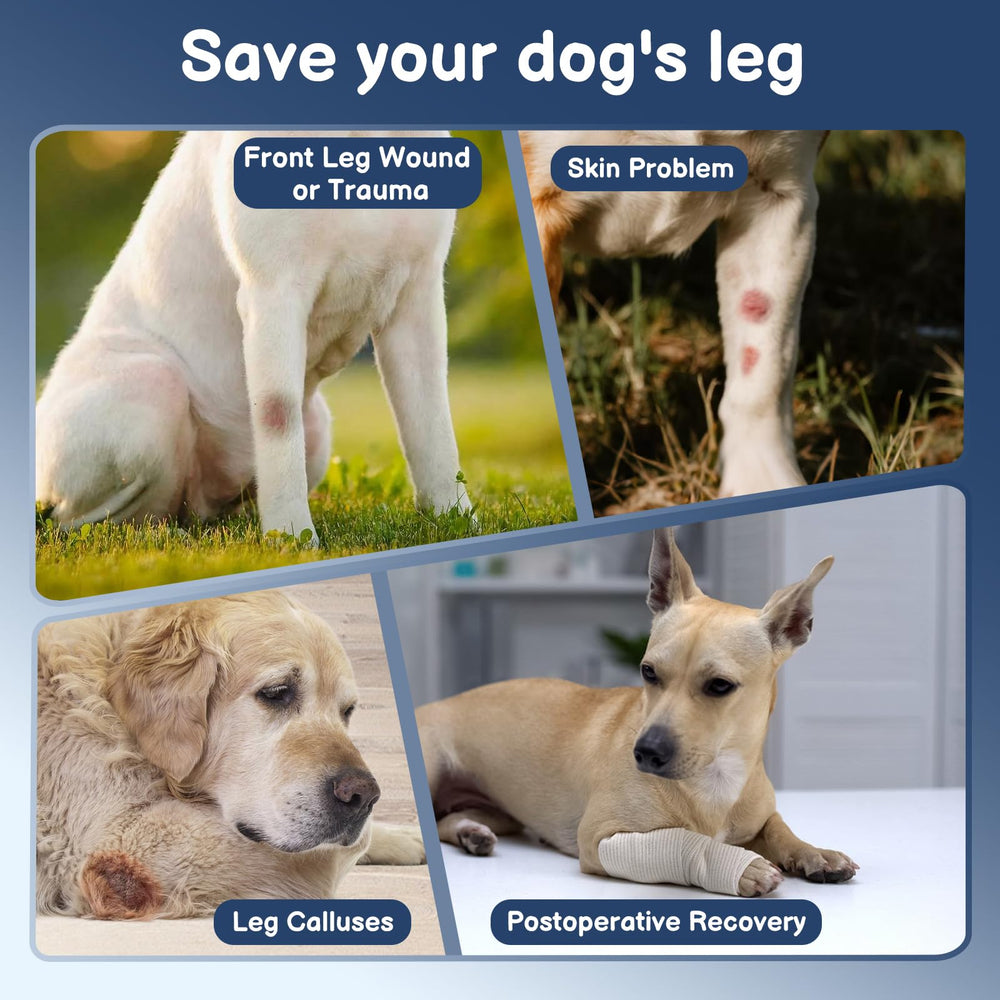 BARKLESS manga ajustable longitud permite adaptar a diferentes perros