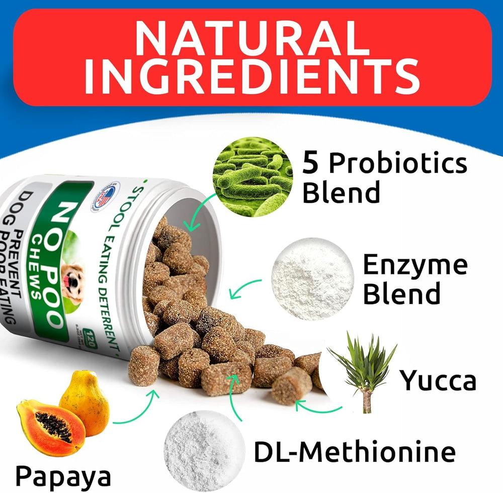 BARK&SPARK fórmula veterinaria para reducir el impulso de comer heces.