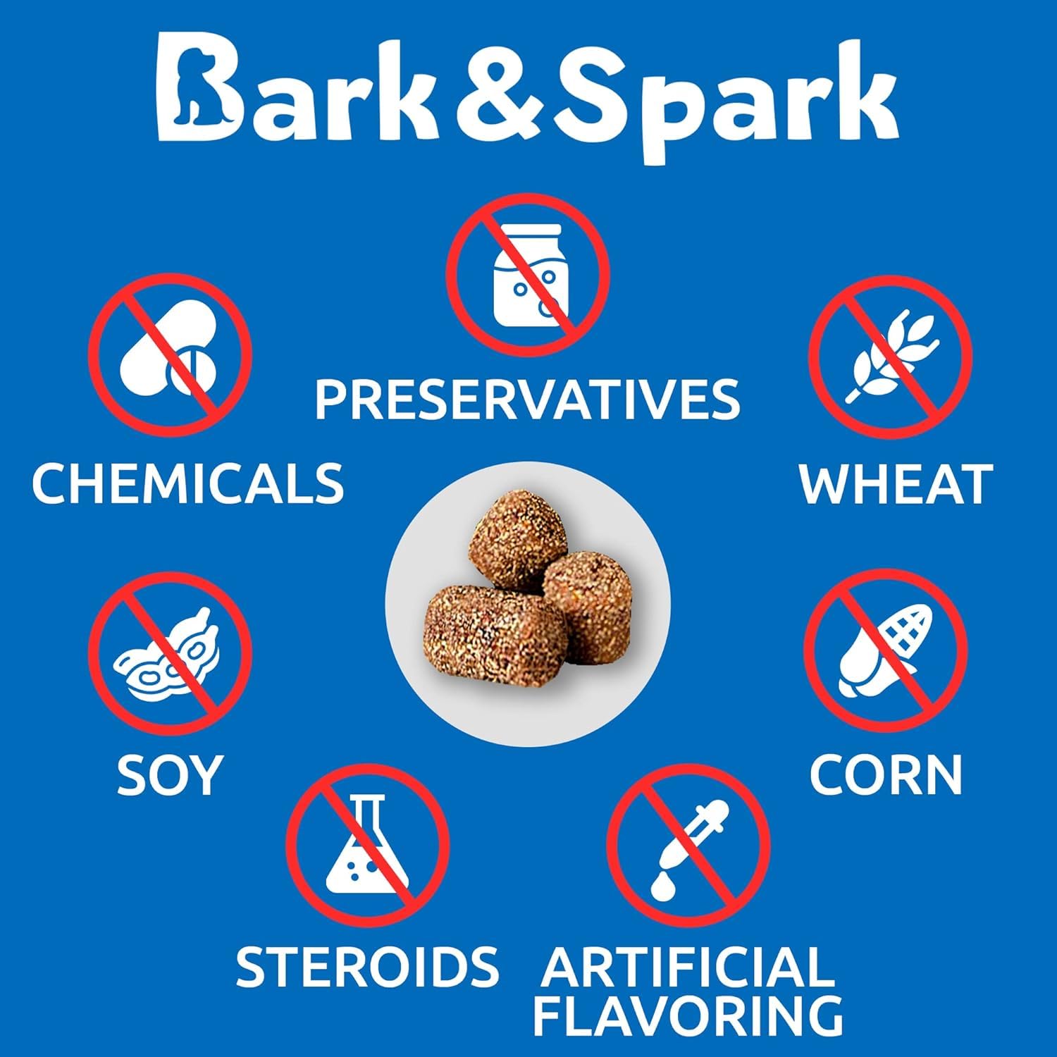 BARK&SPARK sabor pavo, masticables que las mascotas aceptan con gusto.