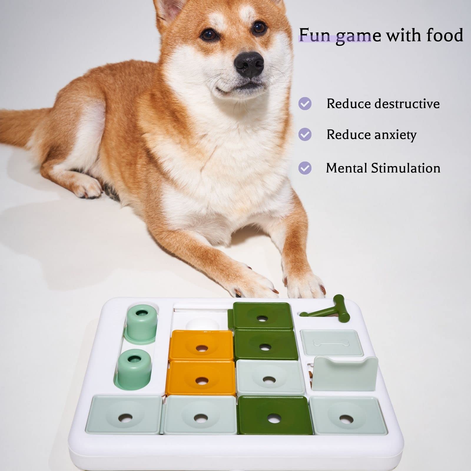 Barkwhiz seis almohadillas antideslizantes mantienen el juguete estable