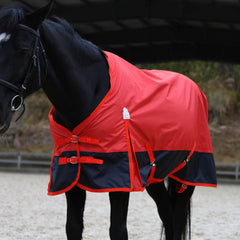 Barn & Stable manta lateral 420D ligera y resistente al agua para caballos.